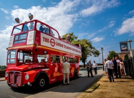 Open Top Routemaster for weddings in Reading